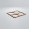 Ekena Millwork Small Wembley Decorative Fretwork Wood Wall Panels, Birch, 11 3/8"W x 11 3/8"H x 3/8"T WALW12X12X0375WEMBI - alternate 4